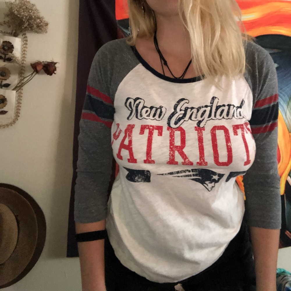 patriots baseball tee